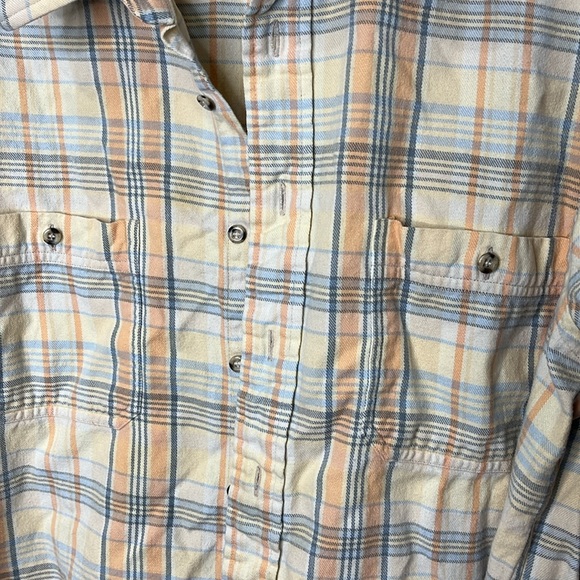 Vintage Gant 100%Woply Cotton Men’s Extra Large long sleeve button up flannel - Picture 4 of 9